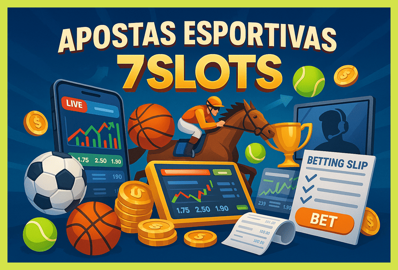 Aposte em apostas esportivas no cassino online 7SLOTS