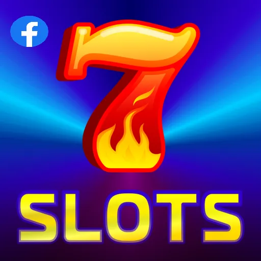 Imagem promovendo a página oficial da 7slots no Facebook