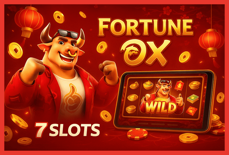 Fortune Ox no 7SLOTS - Aposte Agora e Reivindique Seus Ganhos