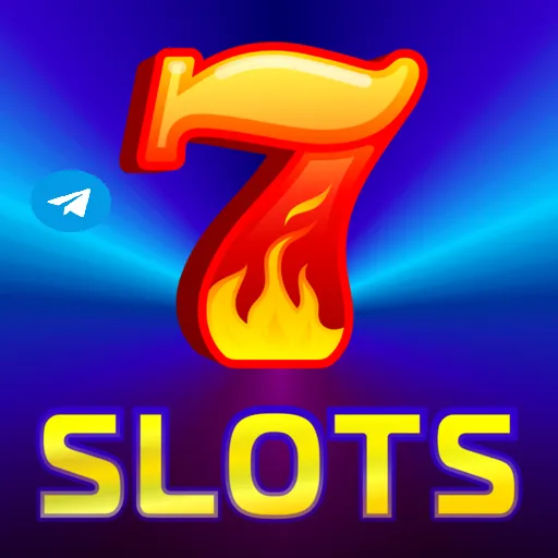 Imagem promovendo o canal oficial da 7slots no Telegram
